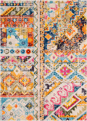 Surya Alhaut ALT-2300 Fuschia Abstract Synthetic Rug Product Image