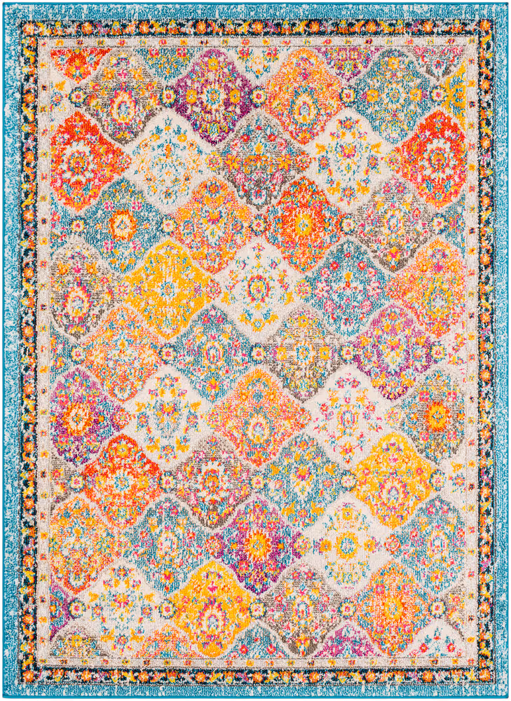 Surya Alhaut ALT-2313 Teal Abstract Transitional Rug