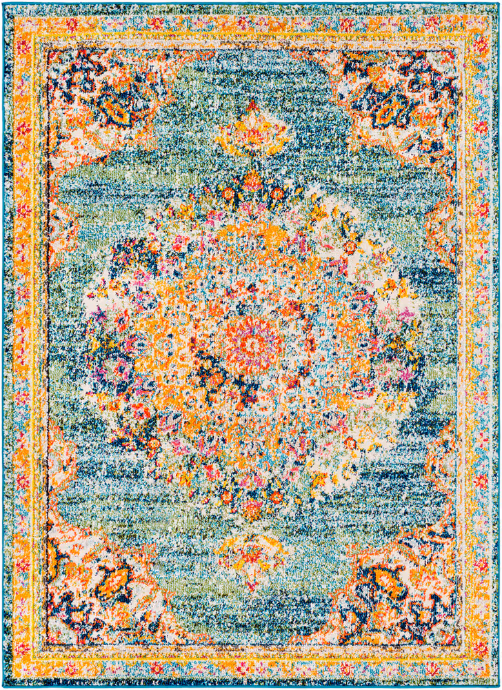 Surya Alhaut ALT-2320 Teal Traditional Transitional Rug