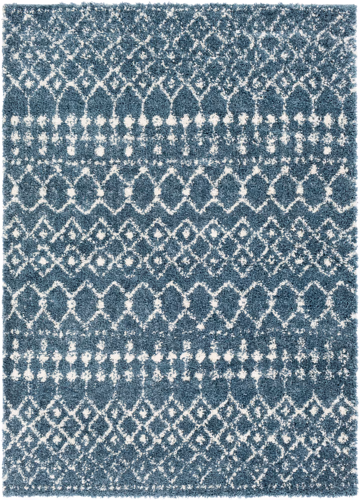 Surya Maroc shag MRS-2309 Navy Shag Synthetic Rug