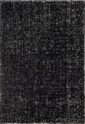 Messina MSN-2303 Black Synthetic Solid Colored Rug Product Image