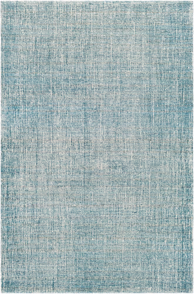 Surya Messina MSN-2305 Aqua Wool Solid Colored Rug