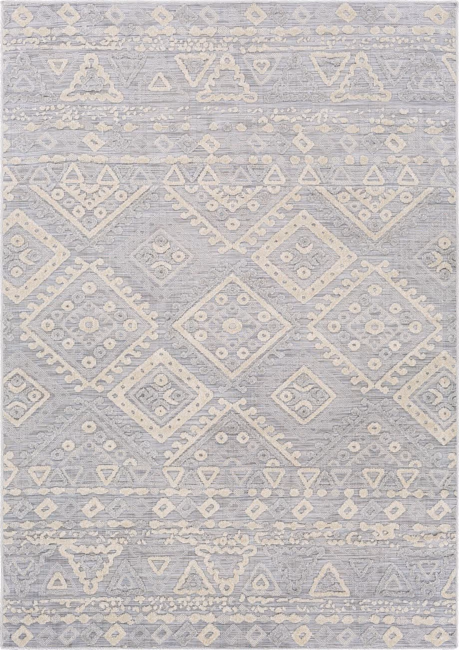 Modern Loom Murcia MUC-2310 Gray Power Loomed Synthetic Rug
