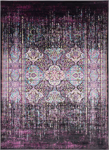 Surya Mumbai MUM-2308 Dark Purple Transitional Synthetic Rug Product Image