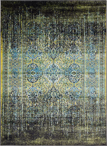 Surya Mumbai MUM-2313 Aqua Transitional Synthetic Rug Product Image