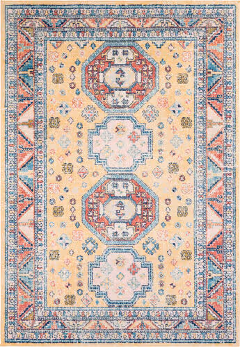 Modern Loom Alisony ALY-2305 Multi-Colored Power Loomed Synthetic Rug Product Image