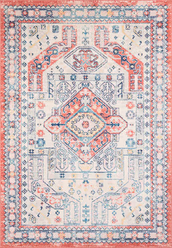 Modern Loom Alisony ALY-2309 Red Power Loomed Synthetic Rug Product Image