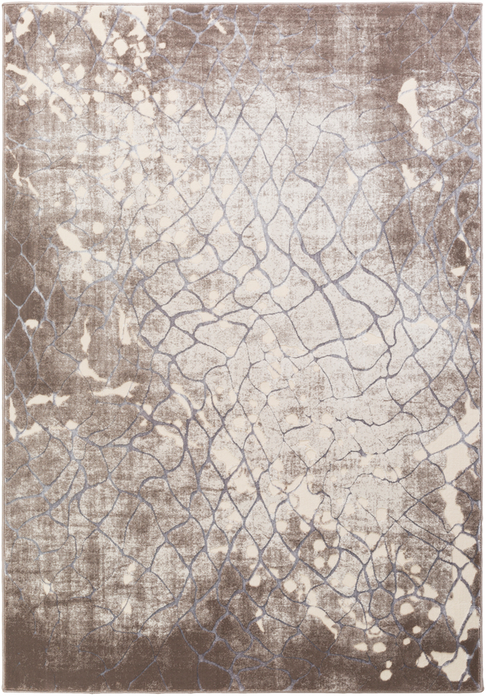 Surya Neptune NEP1001 Taupe Cow Hide Abstract Rug from the Cowhide