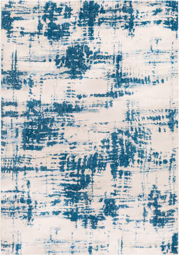 Surya Notting Hill NHL-2302 Teal Synthetic Abstract Rug Product Image