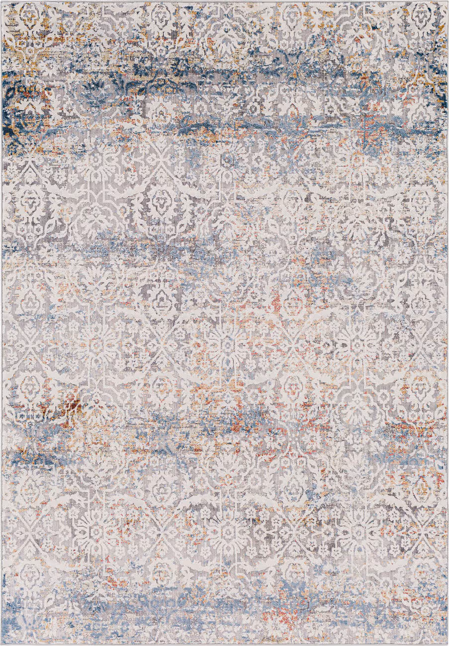 Modern Loom Norland NLD-2319 Multi-Colored Power Loomed Synthetic Rug