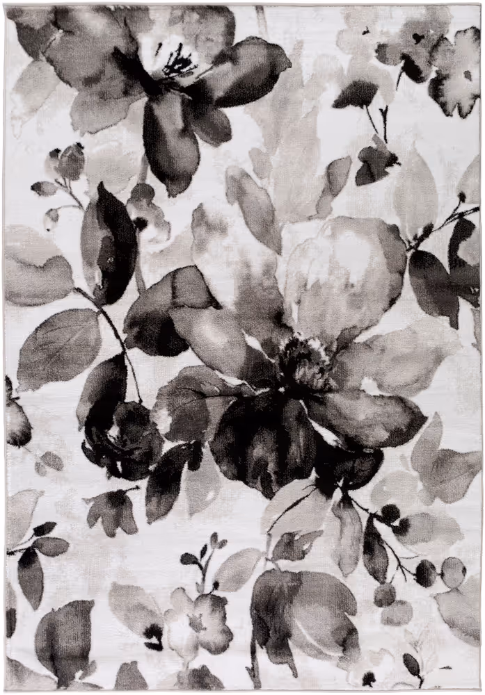 Surya Nova NVA-3013 Black Synthetic Transitional Rug