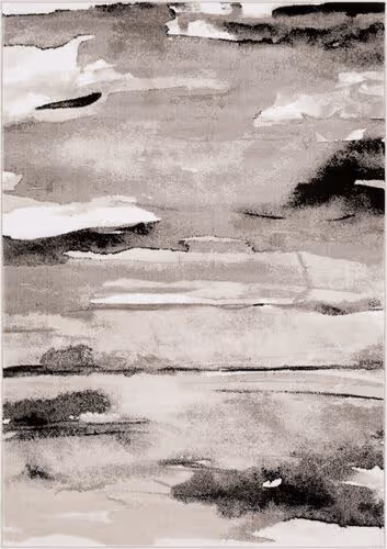 Surya Nova NVA-3034 Light Gray Synthetic Abstract Rug Product Image
