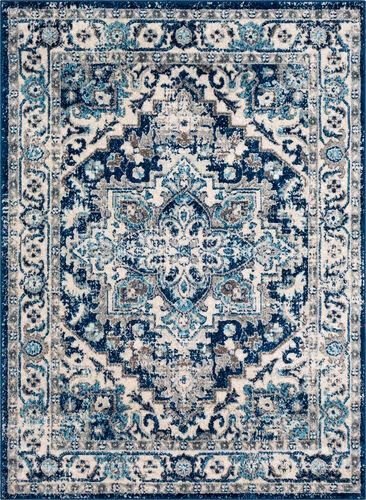 Surya Norwich NWC-2300 Dark Blue Traditional Synthetic Rug Product Image
