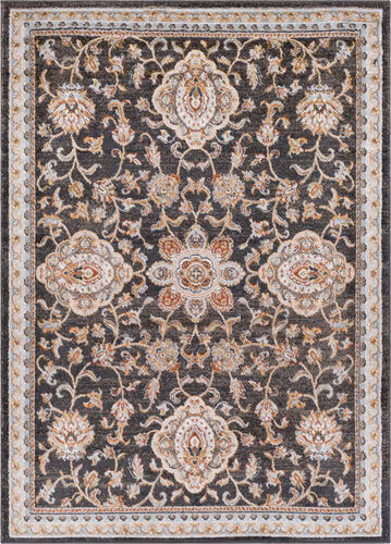 Surya Oushak OUS-2309 Black Synthetic Traditional Rug Product Image