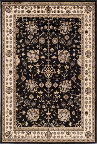 Surya Allbush ALLB-1070 Black Synthetic Traditional Rug Product Image