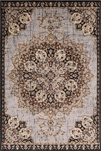 Modern Loom Allbush ALLB-1092 Medium Gray Traditional Transitional Rug Product Image