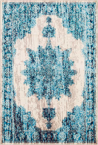 Surya Allbush ALLB-1103 Aqua Transitional Synthetic Rug Product Image