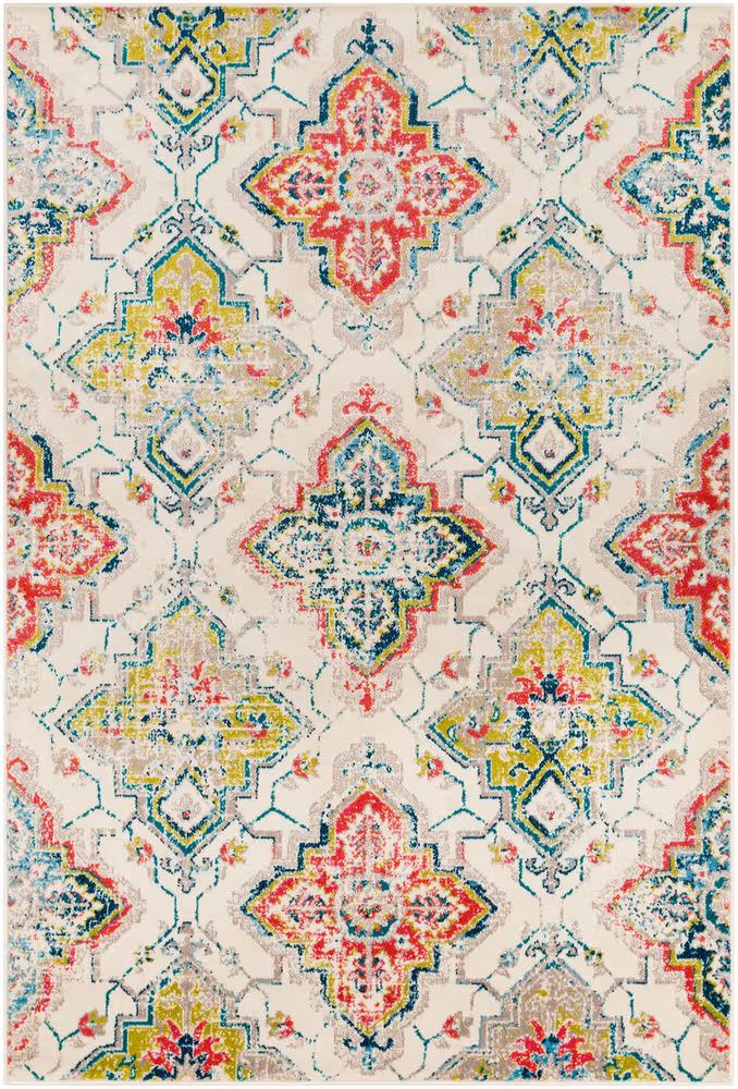 Surya Allbush ALLB-1105 Lime Synthetic Transitional Rug