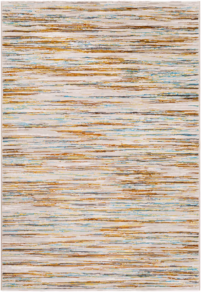 Surya Peachtree PCH-1014 Burnt Orange Synthetic Abstract Rug