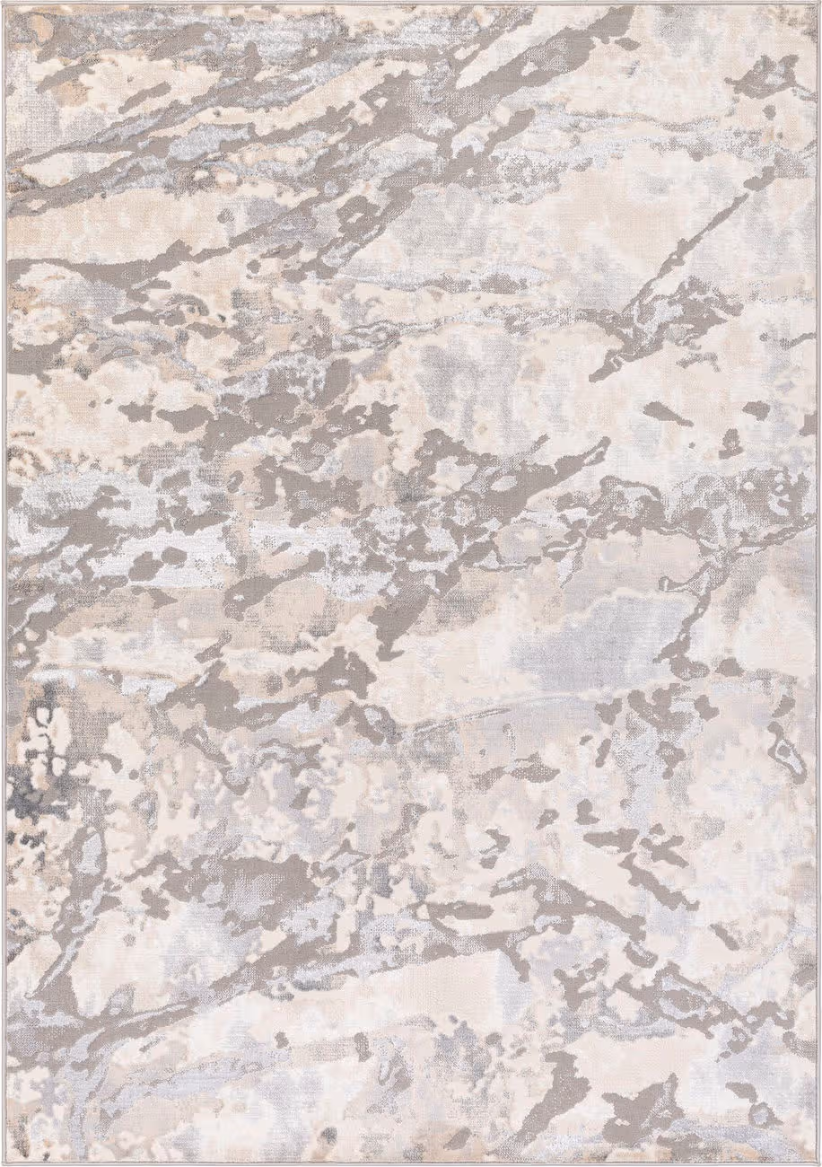 Modern Loom Allomholme ALLO-2306 Gray Power Loomed Synthetic Rug