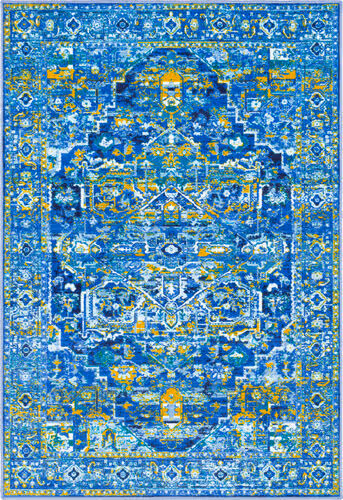 Surya Parker PKR-2300 Dark Blue Synthetic Traditional Rug Product Image