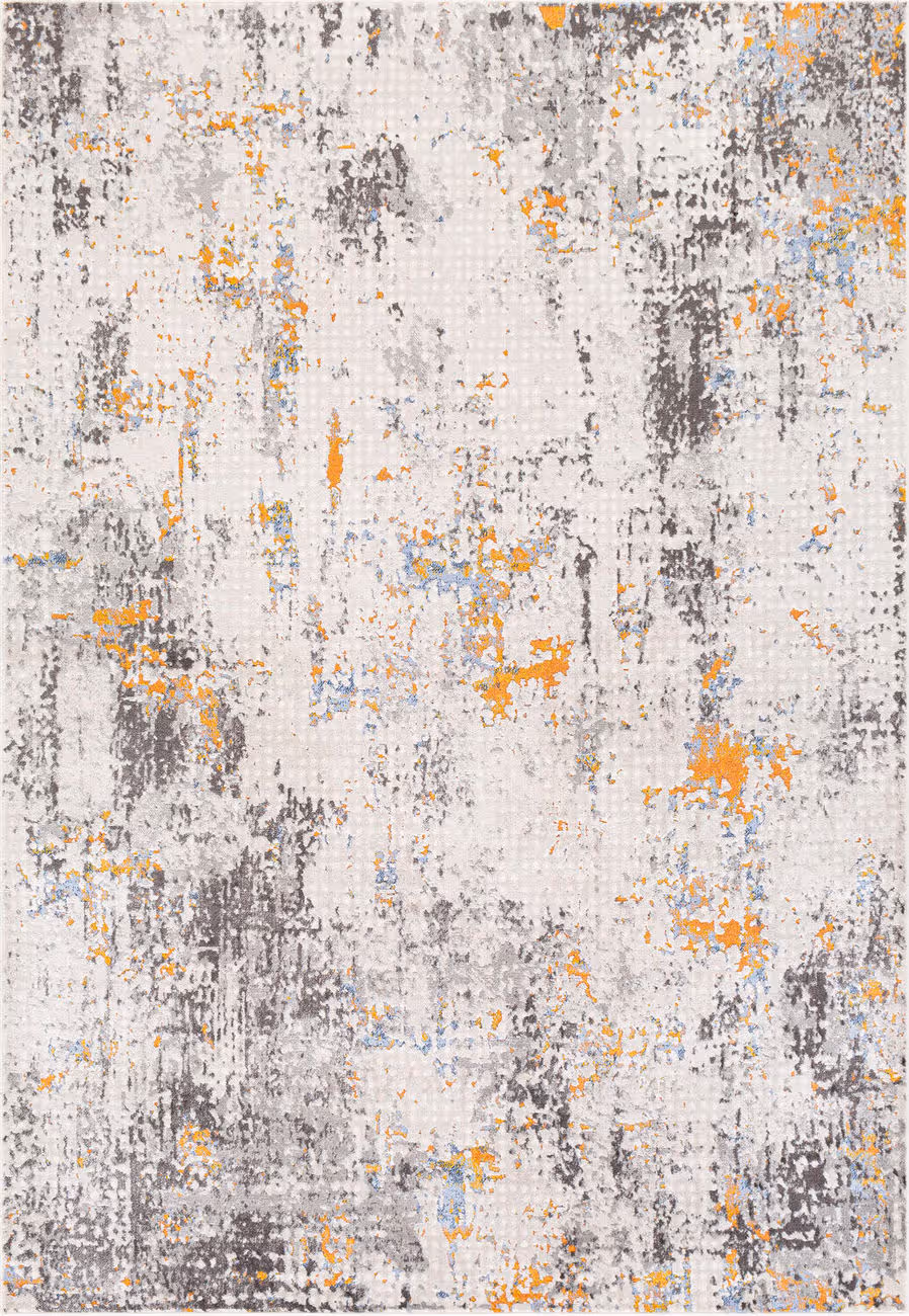 Modern Loom Alloose ALLE-2322 Gray Power Loomed Synthetic Rug