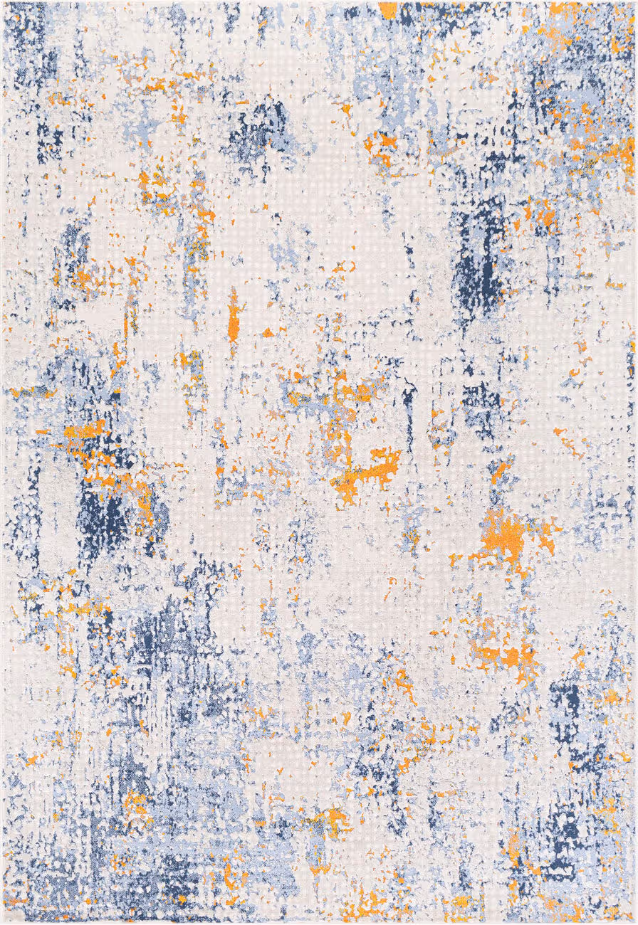 Modern Loom Alloose ALLE-2323 Multi-Colored Power Loomed Synthetic Rug
