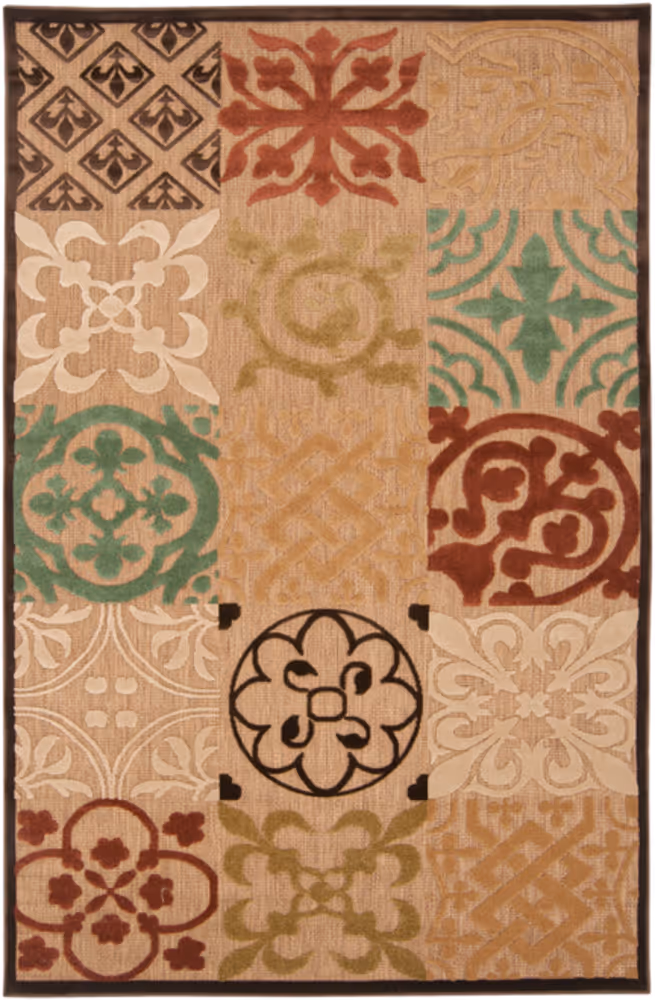 Surya Portera PRT-1002 Camel Synthetic Outdoor Rug