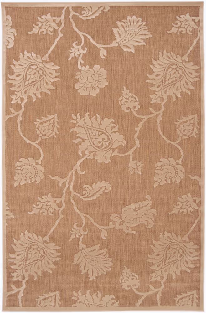 Surya Portera PRT-1008 Khaki Floral Outdoor Rug