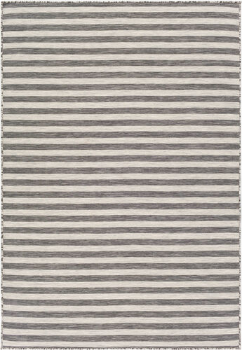 Allis ALLI-2304 Light Gray Striped Abstract Rug Product Image