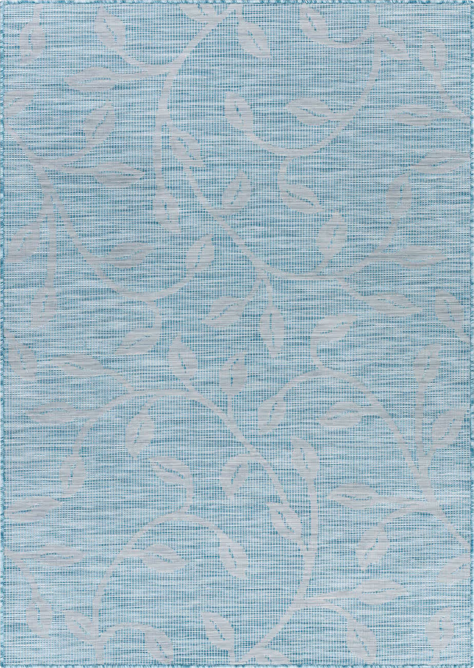 Modern Loom Pasadena PSA-2321 Blue Power Loomed Synthetic Rug