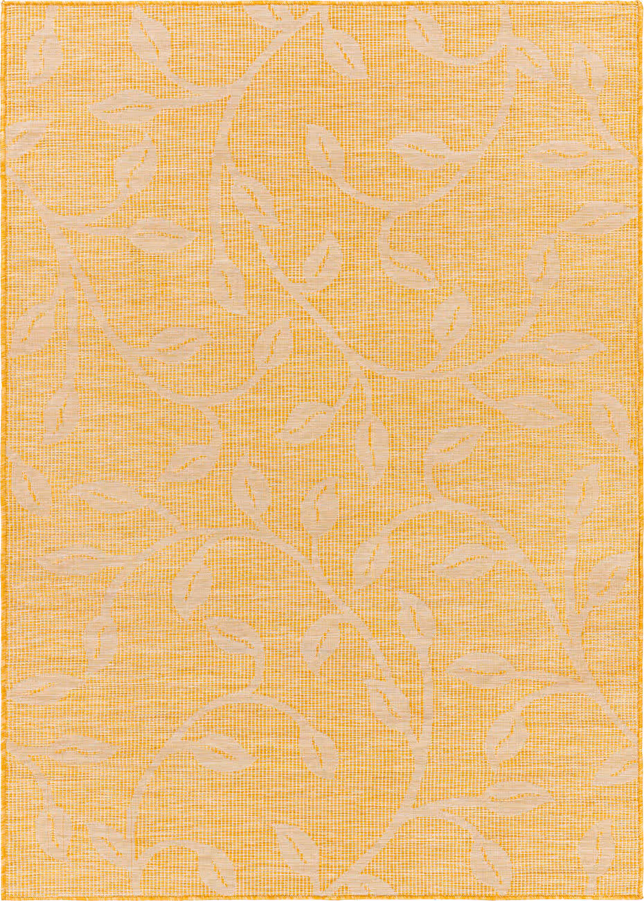 Modern Loom Pasadena PSA-2324 Yellow Power Loomed Synthetic Rug
