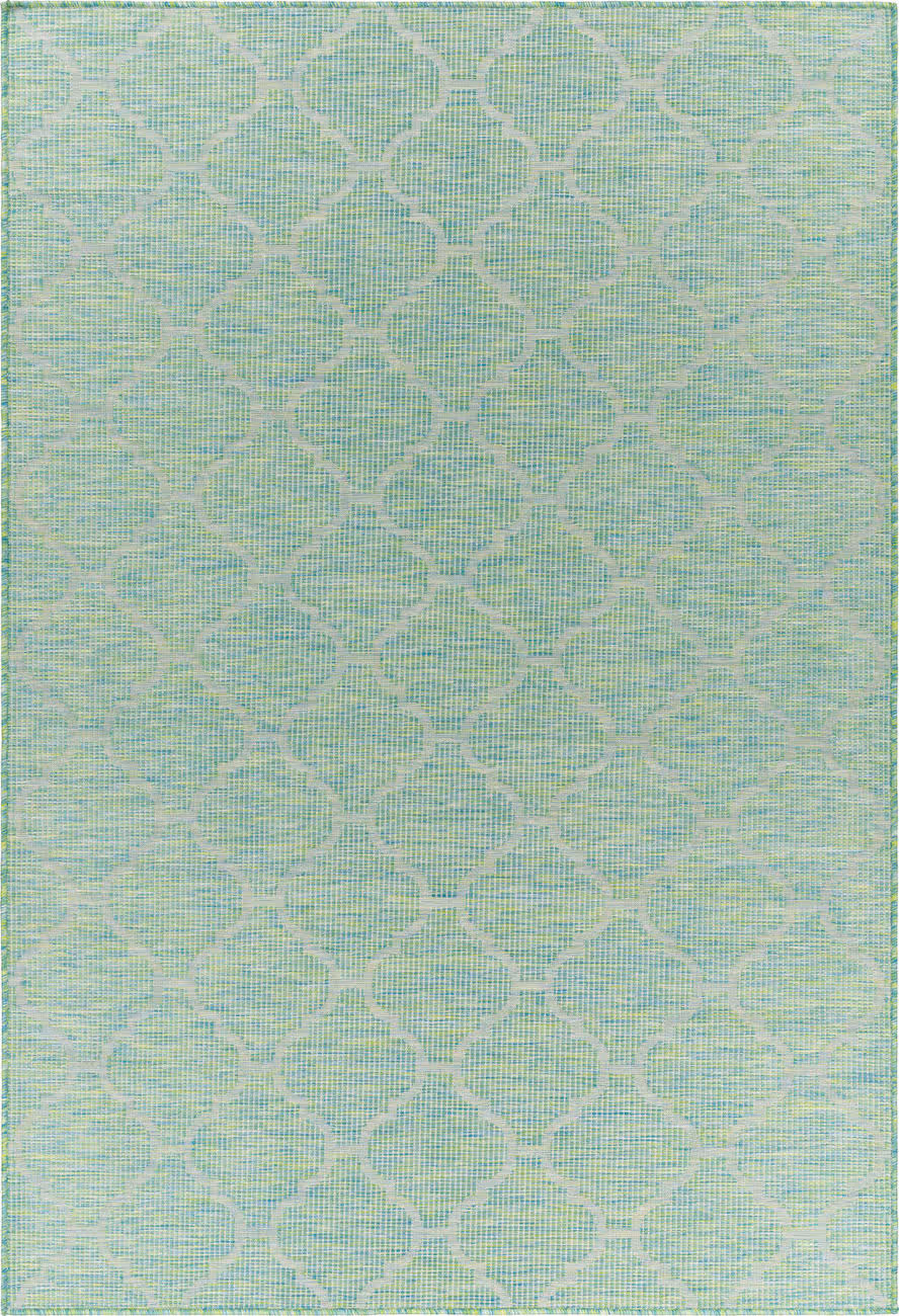 Modern Loom Pasadena PSA-2346 Green Power Loomed Synthetic Rug