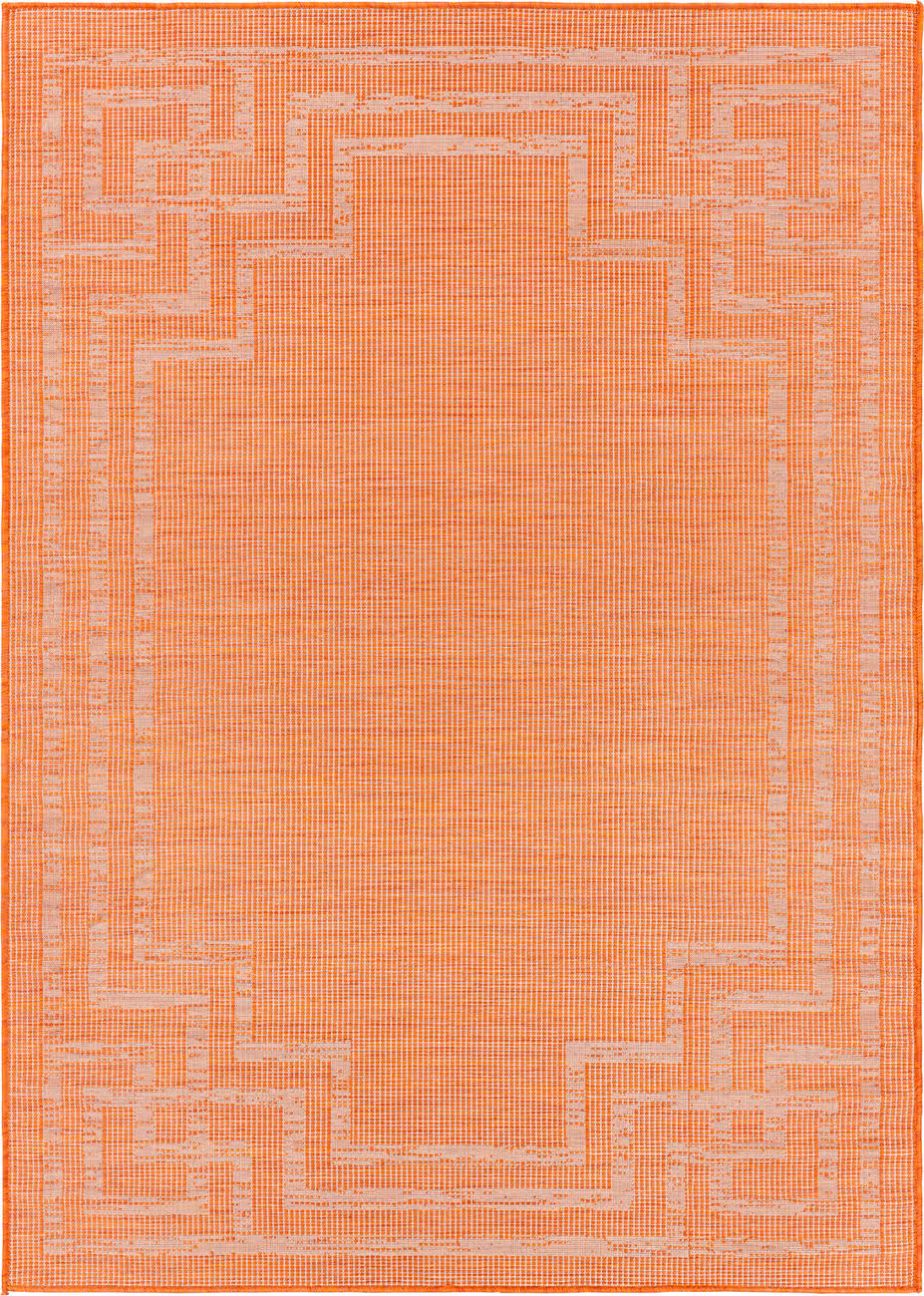 Modern Loom Pasadena PSA-2353 Orange Power Loomed Synthetic Rug
