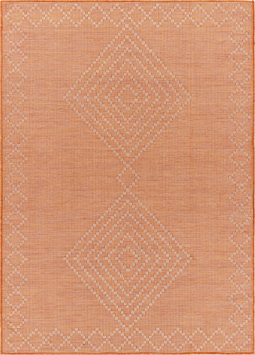 Modern Loom Pasadena PSA-2371 Orange Power Loomed Synthetic Rug Product Image