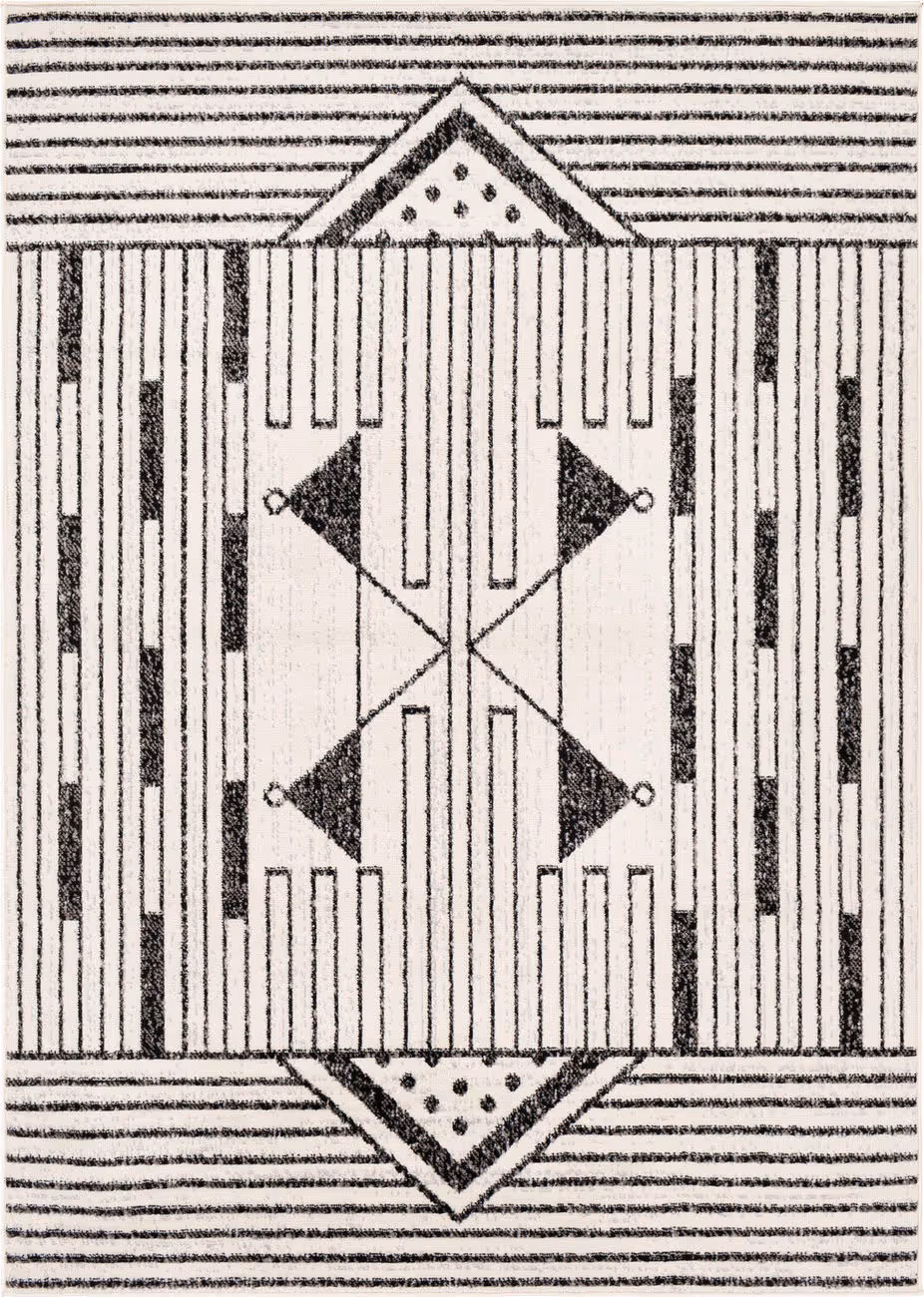 Modern Loom Pisa PSS-2316 Beige Power Loomed Synthetic Rug