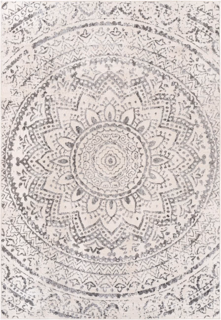 Modern Loom Pisa PSS-2326 Beige Power Loomed Synthetic Rug