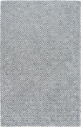 Surya Quartz QTZ-5006 Light Gray Abstract Silk Rug Product Image