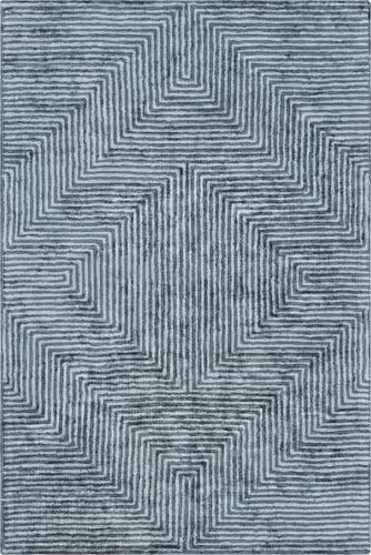 Surya Quartz QTZ-5030 Sage Abstract Silk Rug Product Image