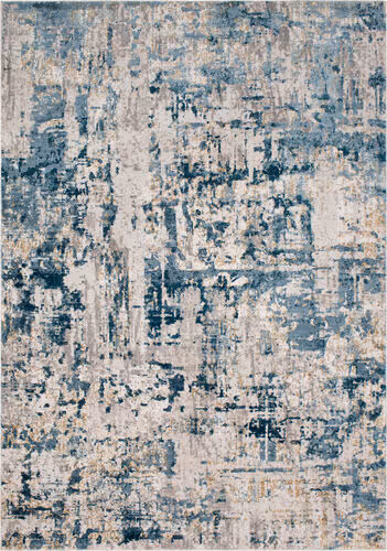 Surya Quatro QUA-2303 Denim Abstract Traditional Rug Product Image