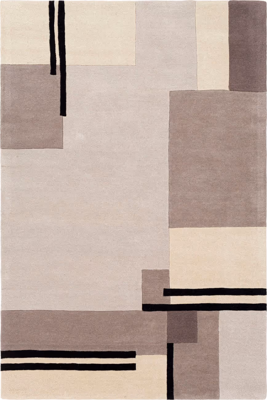 Modern Loom Queens QUN-2304 Gray Hand Tufted Wool Rug