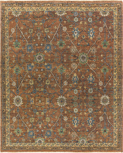 Modern Loom Reign REG-2301 Multi-Colored Hand Knotted Wool Rug Product Image