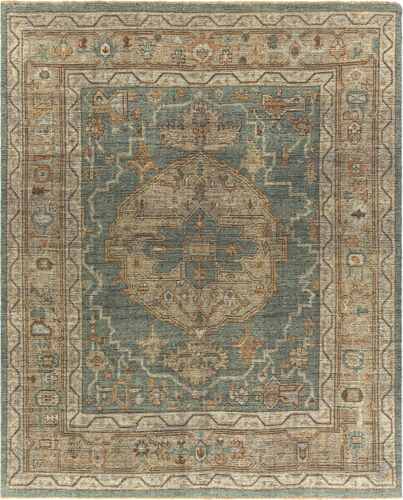 Modern Loom Reign REG-2304 Blue Hand Knotted Wool Rug Product Image