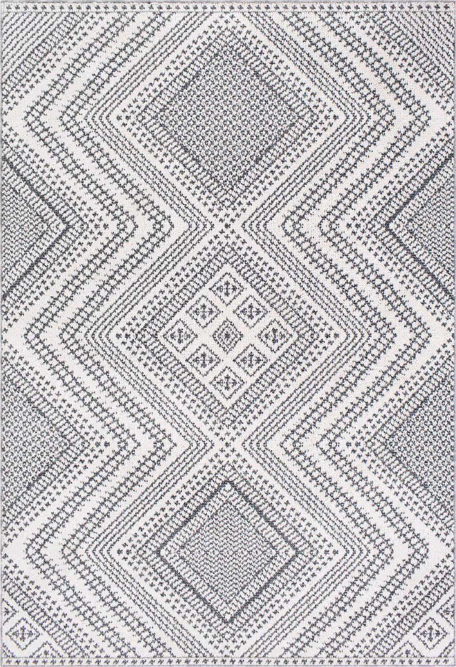 Surya Ariana RIA-2302 Gray Synthetic Patterned Rug