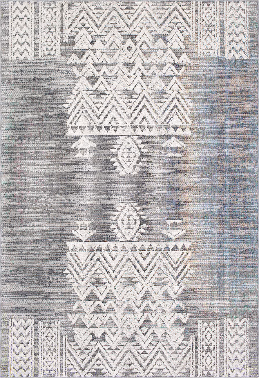 Surya Ariana RIA-2304 Gray Patterned Southwestern Rug