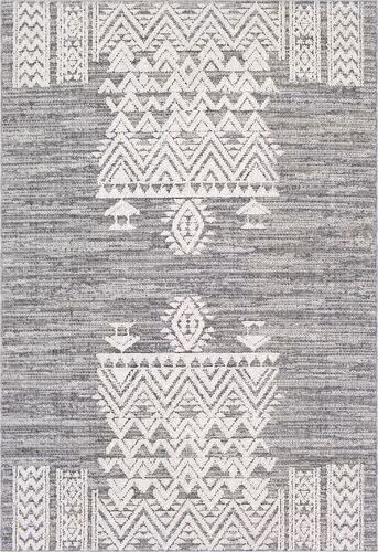 Surya Ariana RIA-2304 Gray Patterned Southwestern Rug Product Image