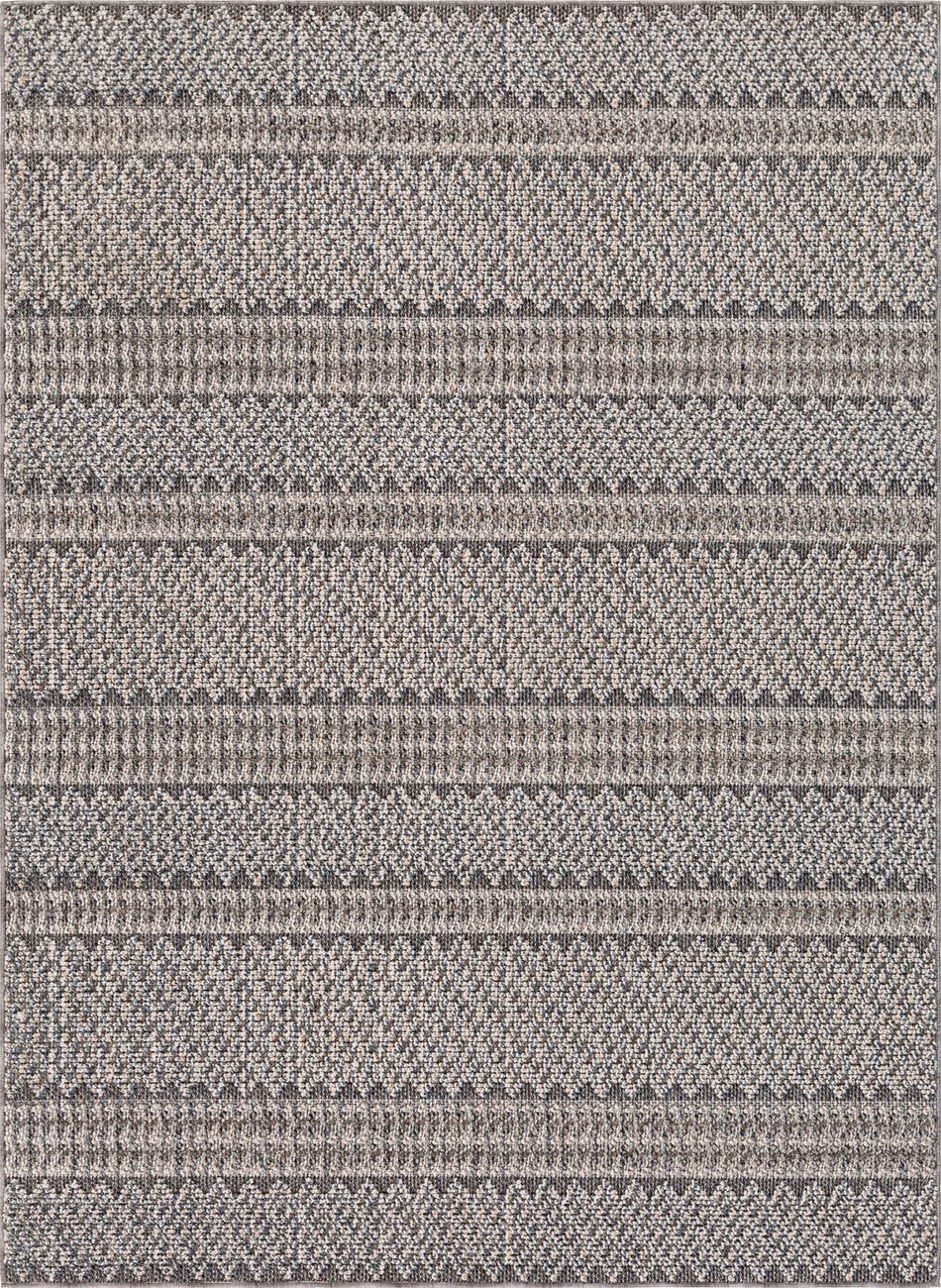 Modern Loom Ariana Ria-2308 Gray Power Loomed Synthetic Rug