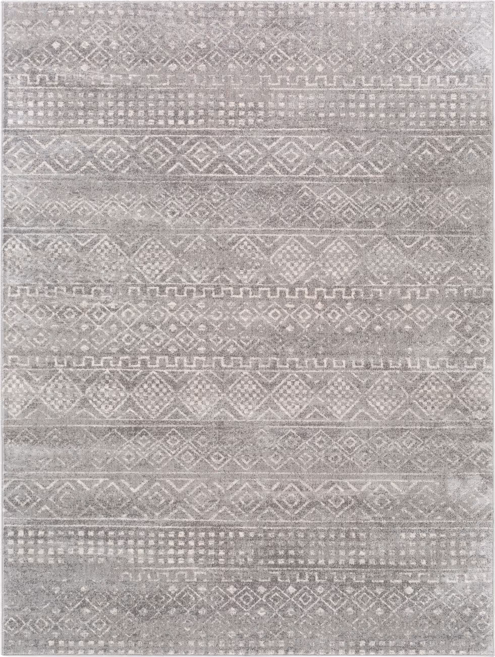 Surya Alpha ALPA-2340 Gray Patterned Southwestern Rug