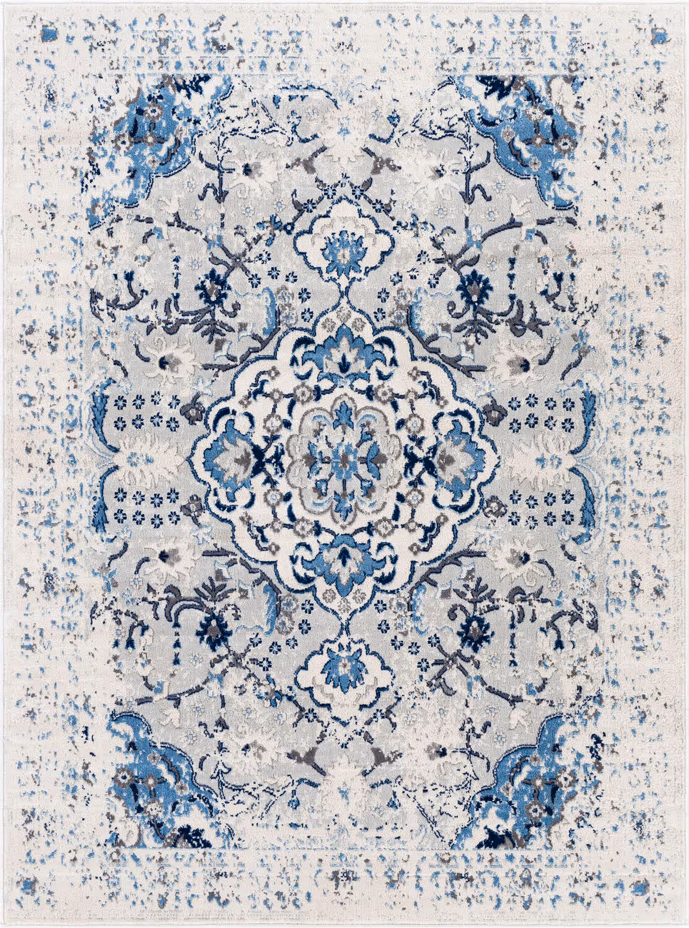 Modern Loom Roma ROM-2357 Multi-Colored Power Loomed Synthetic Rug