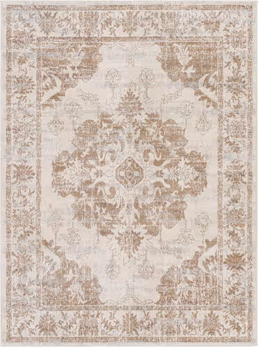 Modern Loom Roma ROM-2363 Beige Power Loomed Synthetic Rug Product Image